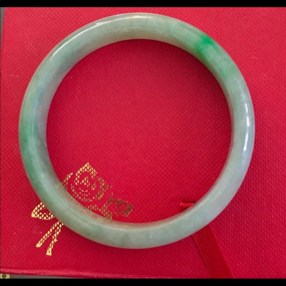 Jade Bangle - image 1